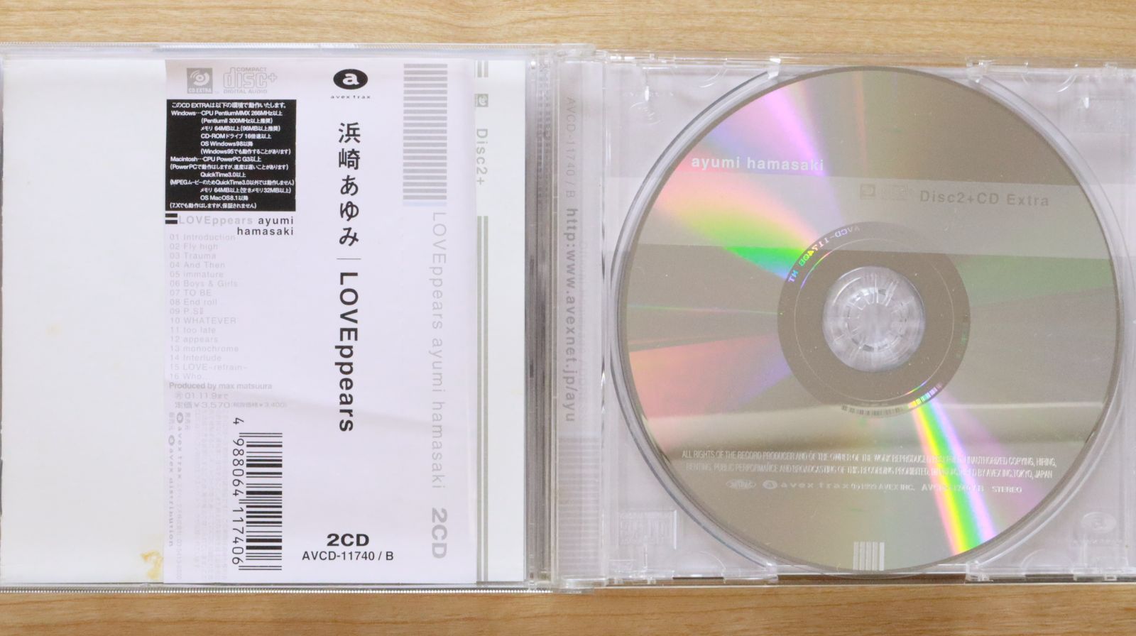 国内盤CD☆浜崎あゆみ/Ayumi Hamasaki □ LOVEppears