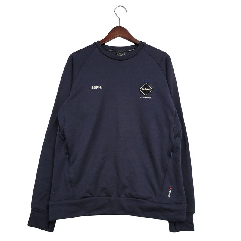 F.C.R.B. エフシーアールビー POLARTEC POWER STRETCH CREW NECK TOP FCRB-192049 ポーラテック パワーストレッチ クルーネック トップ 長袖 142-250513-as-07-izu