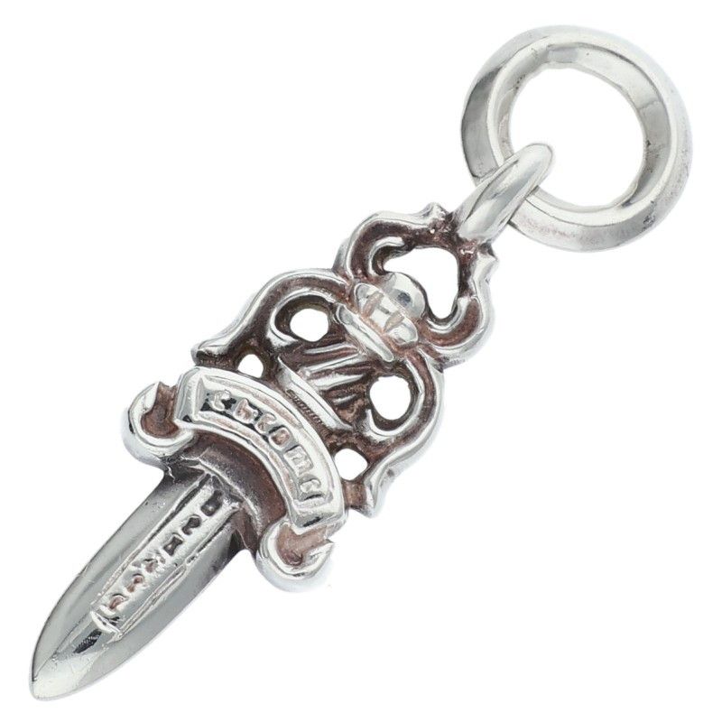 クロムハーツ 5DAGGER 5ダガーチャーム チャーム シルバーネックレストップ メンズ