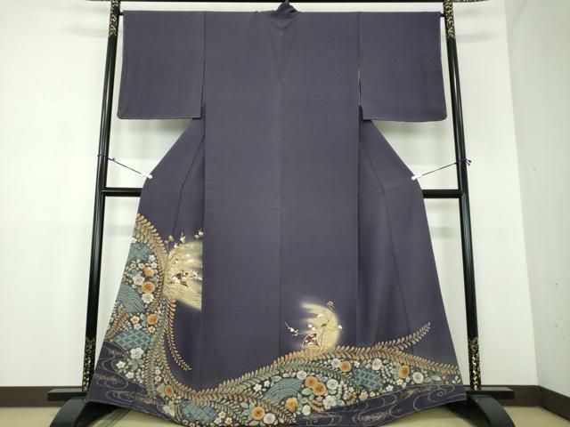 平和屋着物●豪華色留袖 絞り 辻が花 暈し染め 金彩 正絹 ♥ DAAX4490ps