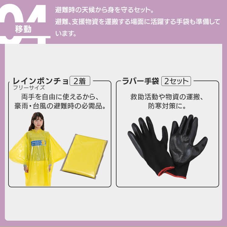 セット 避難グッズ