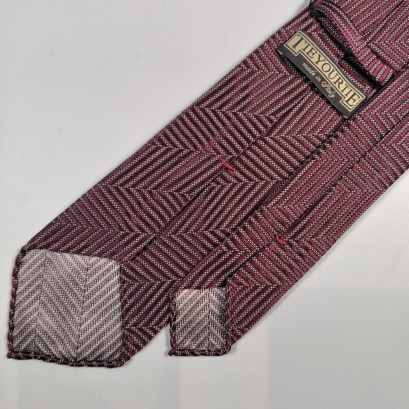 極美品、新品、未使用】TIE YOUR TIE ネクタイ イタリア製シルク