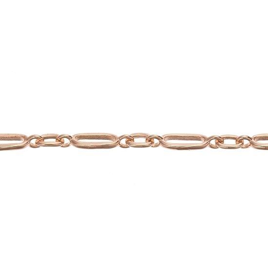 ネックレス チェーン 18金 K18PG ピンクゴールド 地金ネックレス 50cm シンプル ユニセックス 刻印入り マート メルカリShops店