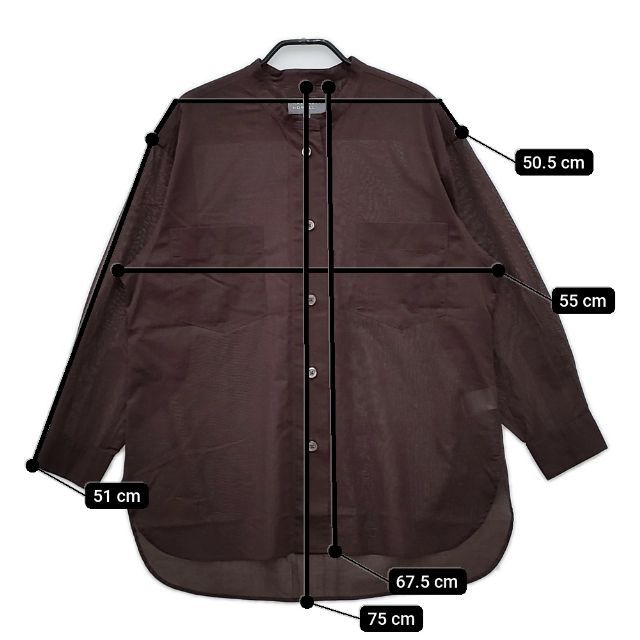 MARGARET HOWELL マーガレットハウエル 19AW HORSE CHESTNUT