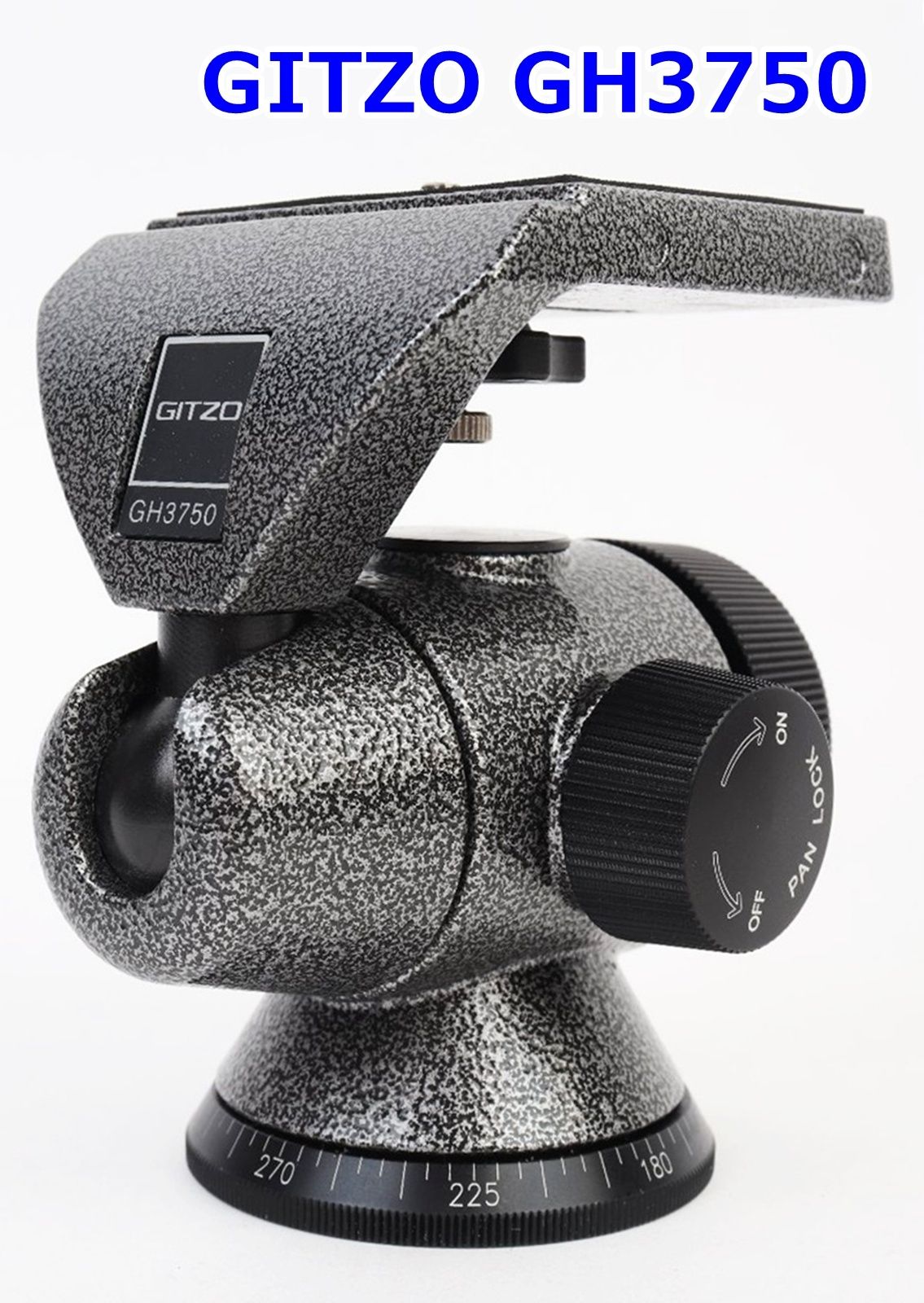 Gitzo オフセンターボール雲台 3型 GH3750 マグネシウム 軽量 0.71kg カメラ 撮影 三脚ヘッド ジッツオ R2510-026