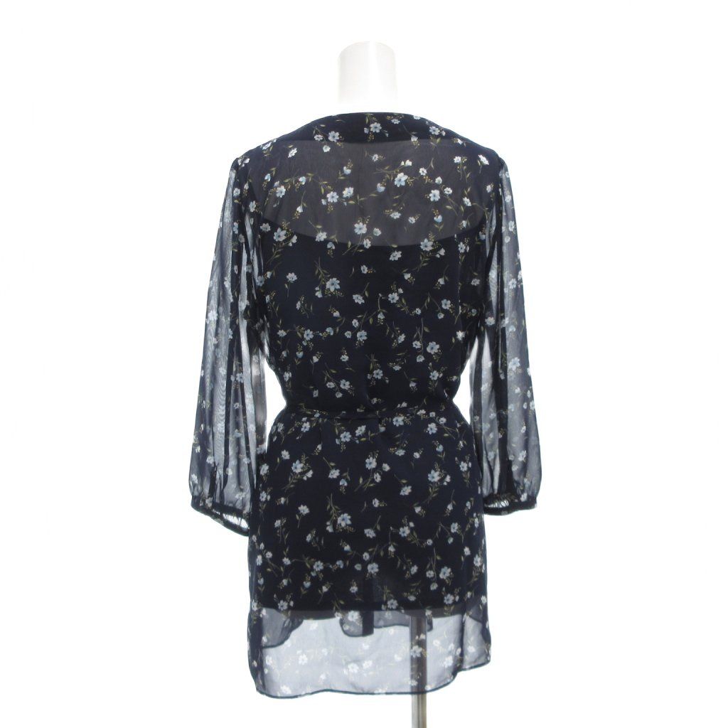 3 新品!ギャラリー ビスコンティ GALLERY VISCONTI かわいい!ベルト付き ギャザー スカート 定価15012円　日本製 □ GALLERY VISCONTI ギャラリービスコンティ ワンピース 切替 ニット