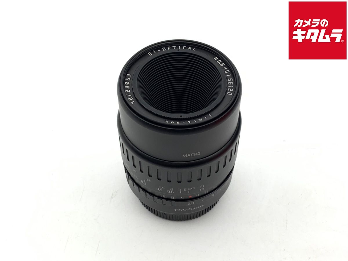 並品 銘匠光学 TTArtisan 40mm f|2.8 MACRO C マイクロフォーサーズ用 ブラック