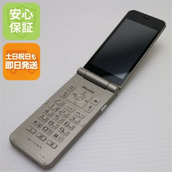 NTTdocomo - 美品arrows ケータイ ベーシック F-41Cゴールド　中古 ムスビー｜安心保証 新品同様 arrows ケータイ ベーシック F-41C