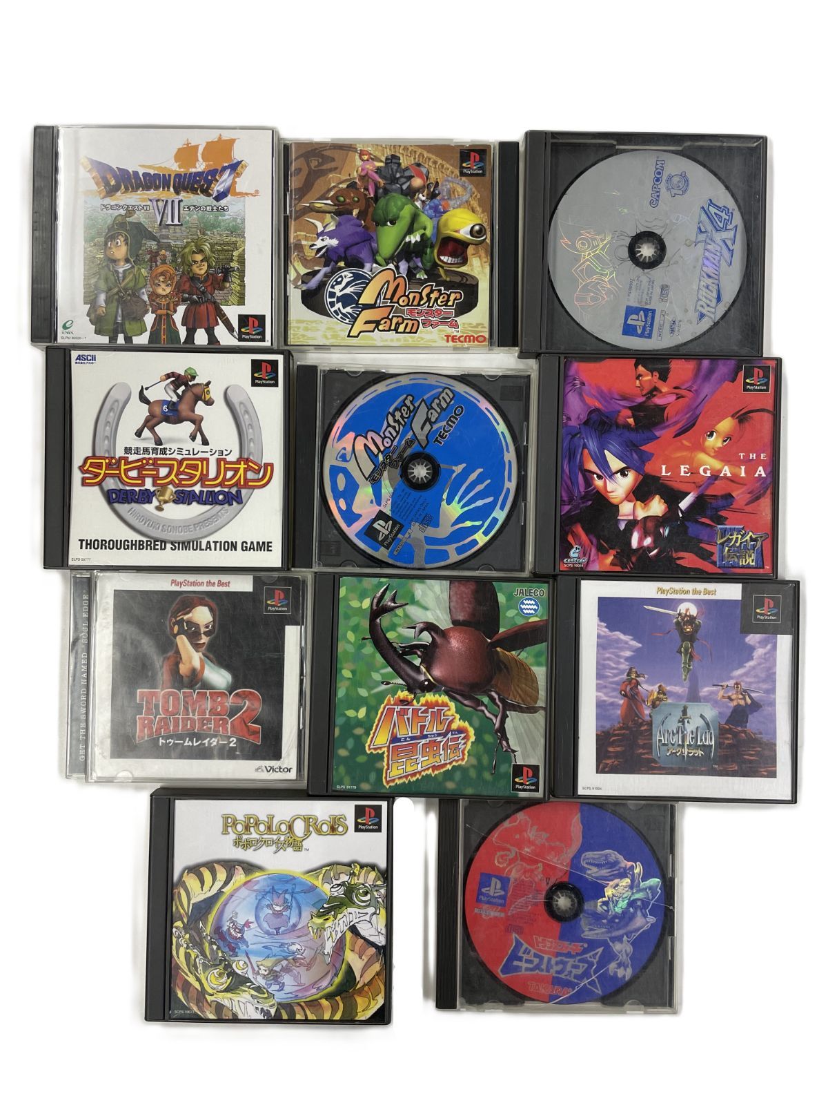 【ジャンク】PS1ソフト約100本セット★まとめ売り PSソフト PS1ソフト プレステソフト ジャンク ガラクタ ゴミ