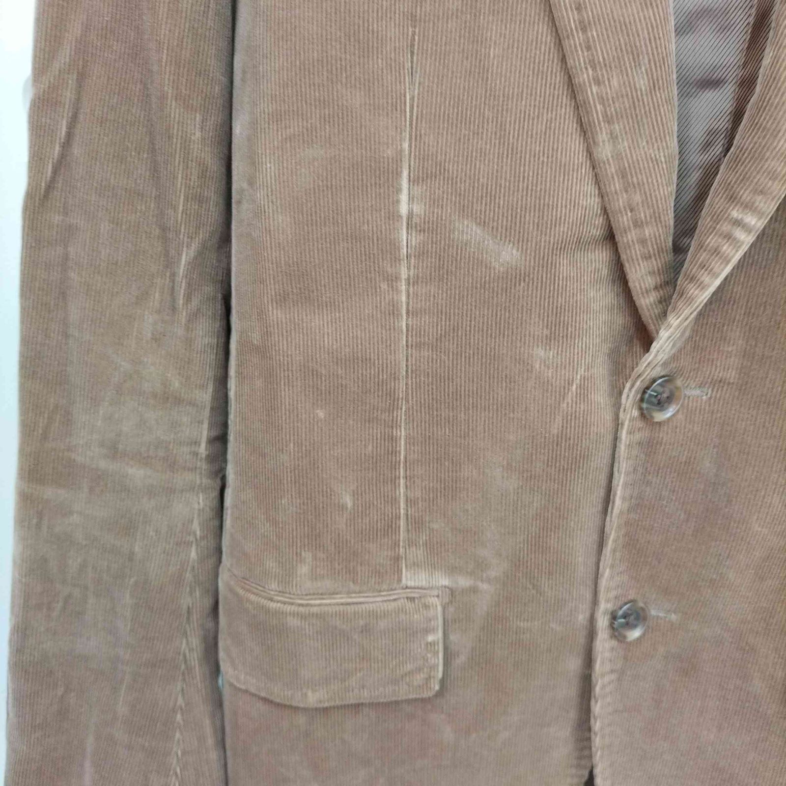 【新品未使用】ユナイテッドアローズ　コーデュロイセットアップ　グレージュ(モカ) 新品未使用】ユナイテッドアローズ コーデュロイセットアップ