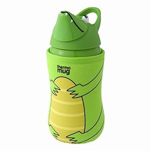 THERMO MUG (サーモマグ) クール・スポーツボトル グリーン 380ml Animal Bottle(アニマルボトル) AM18-38