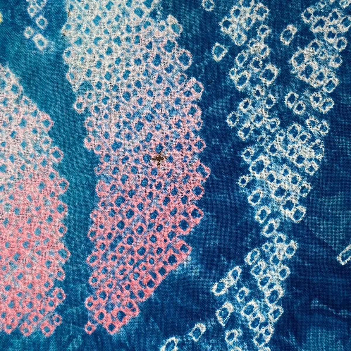 浴衣 身丈156.5cm 裄丈62cm 綿 名品 しれ 【中古】 