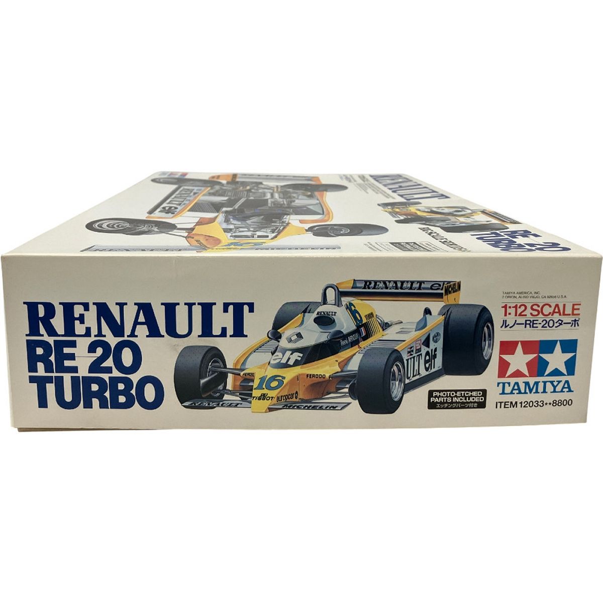中古 プラモデル ビッグスケールシリーズNo.33 1/12ルノーRE-20ターボ ビッグスケールシリーズ No.33 2022年製 12033 【730】 タミヤ 1/12 ビッグスケール ルノーRE-20ターボ (エッチング