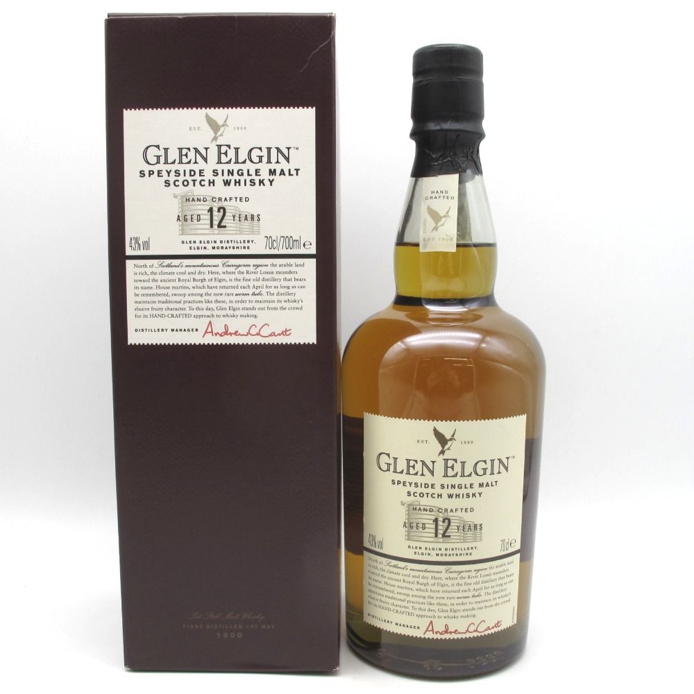 て*。様 Glen Elgin 12年 スコッチウイスキー 750ml（特級表記 Glen Elgin 12年 スコッチウイスキー 750ml（特級表記） GLEN ELGIN 12