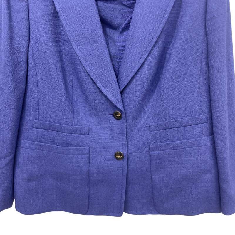 エスカーダ ESCADA ブーティ パープル ベルト ピンヒール レディース