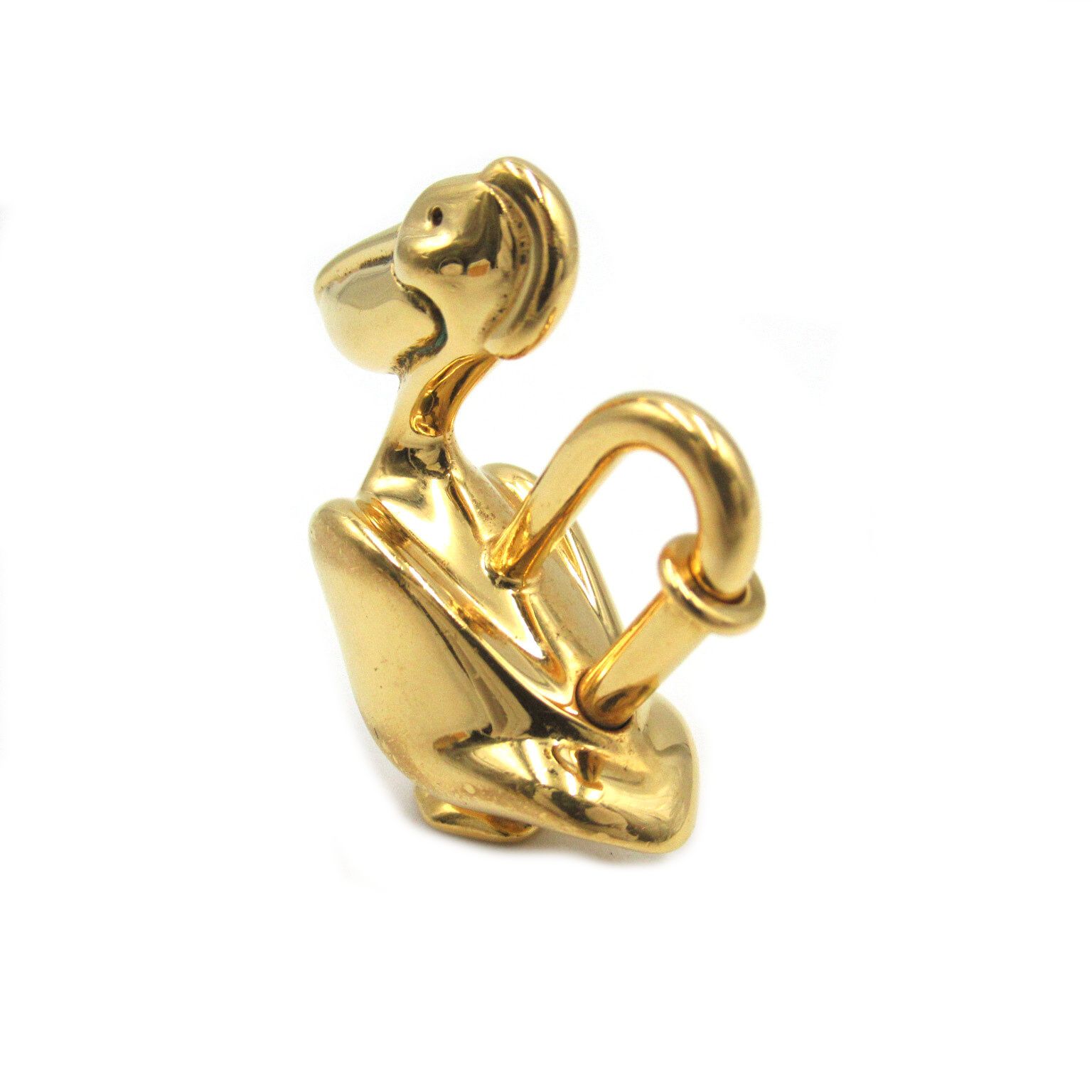 HERMES　1992年カデナ　ペリカン Hermès Vintage Gold Pelican Cadena Lock Charm, 1992