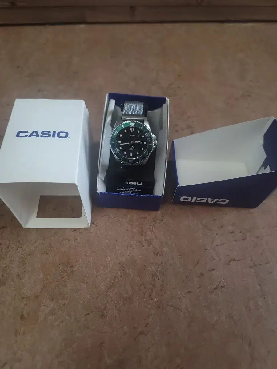 【雷市場（ポンジャン）商品韓国直送】CASIO(カシオ) グリーンフィッシュ 出品