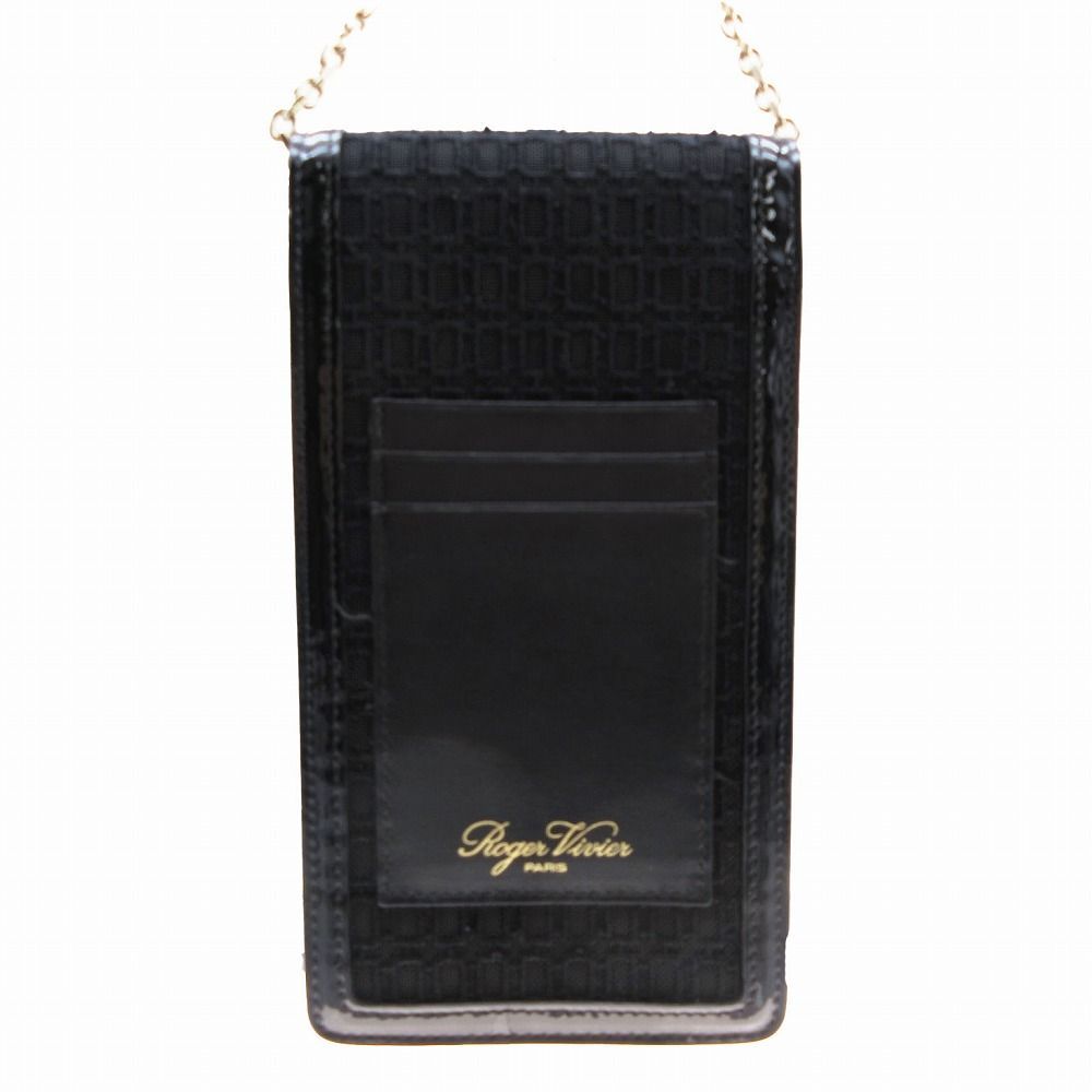 Roger Vivier ロジェヴィヴィエ スマホショルダー バッグ チェーン 