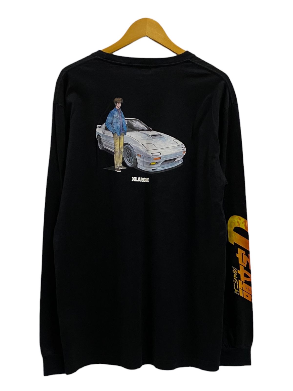 xlarge 頭文字D ロンt X-LARGE (エクストララージ) ×頭文字D プリントTシャツ 長袖