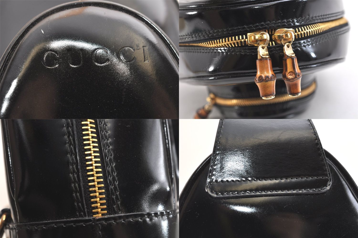 レザー ブラック