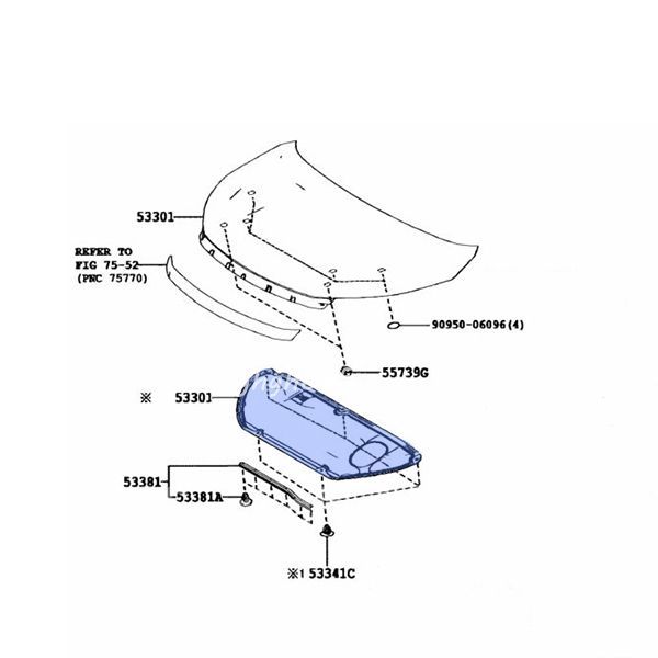 トヨタ ZWR80 ノア フード インシュレーター クリップ ５個 セット 検索 ヴォクシー パーツ ボンネット フロント レストア エンジン ドア JT15 FFCRYSTALESIA_COM