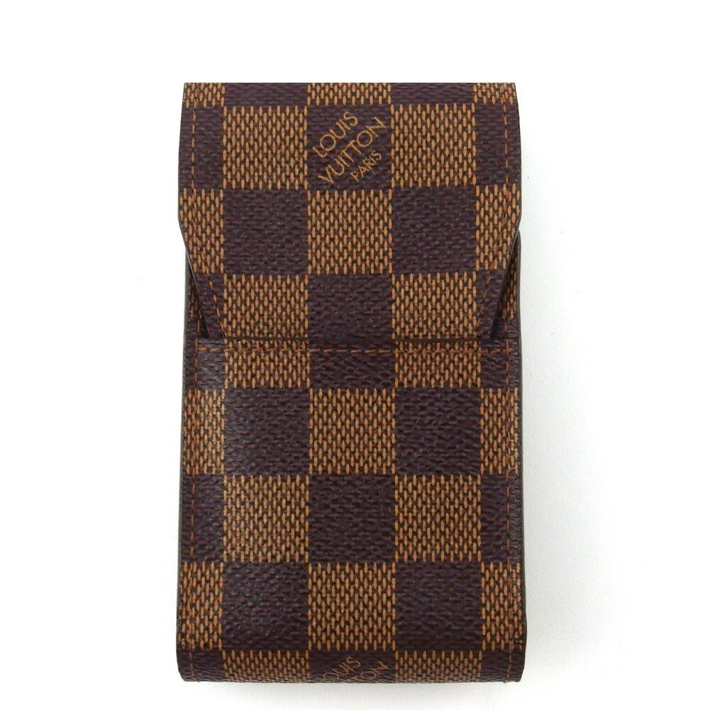 ルイ ヴィトン LOUIS VUITTON シガレットケース ダミエ エテュイシガレット ブラウン ベージュ レディース