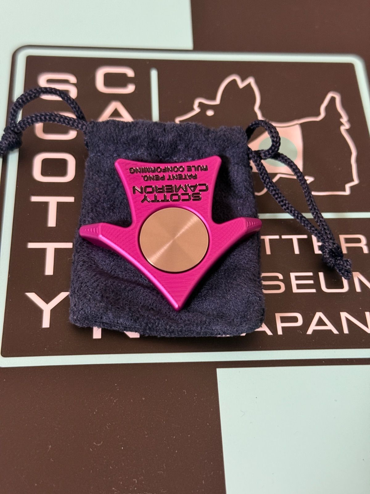 スコッティキャメロン エアロアライメントツール ボールマーカーブライトディップ バイオレット Scotty Cameron キャメロン