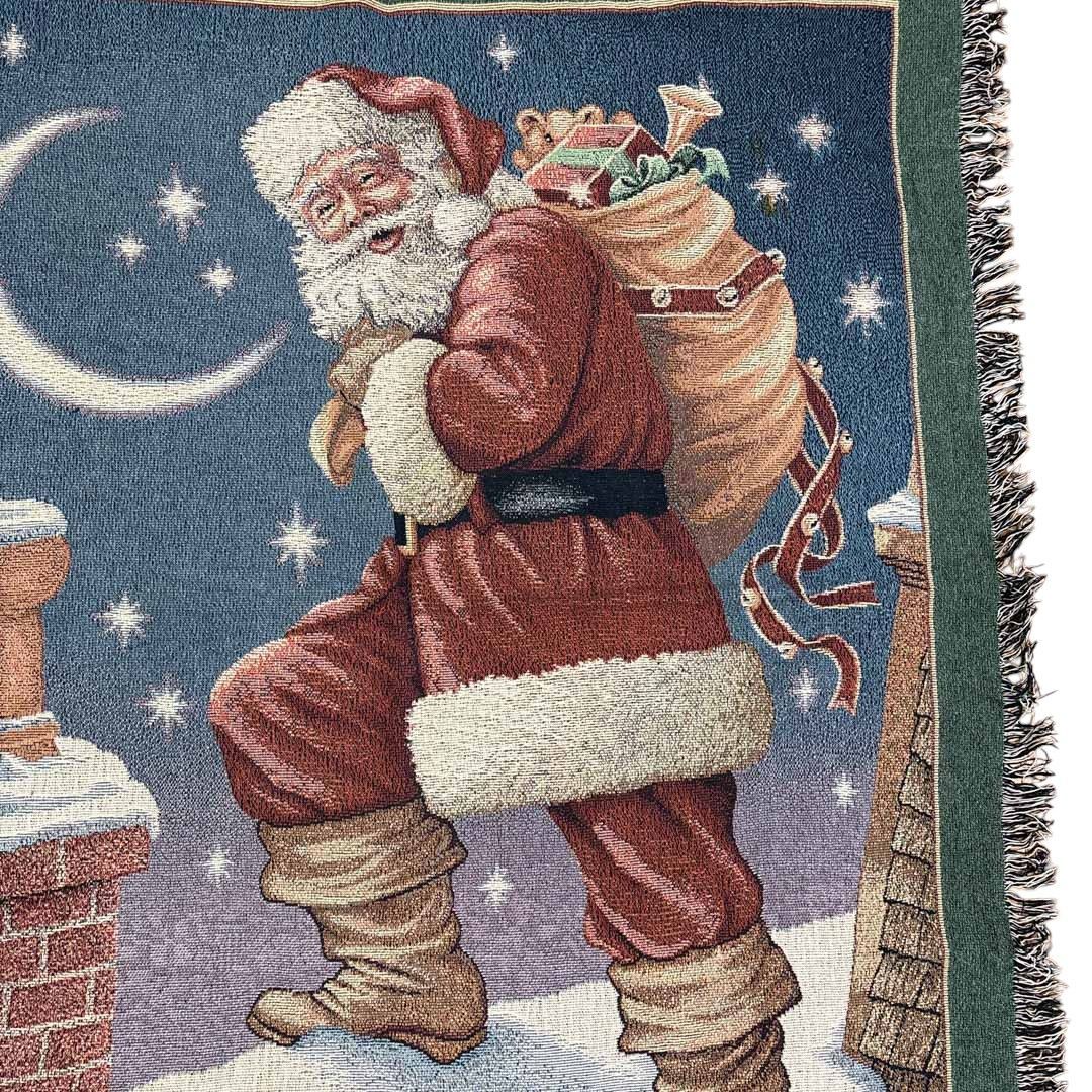 vintageラグ カーペット サンタ ポートレート クリスマス 2036 - メルカリ