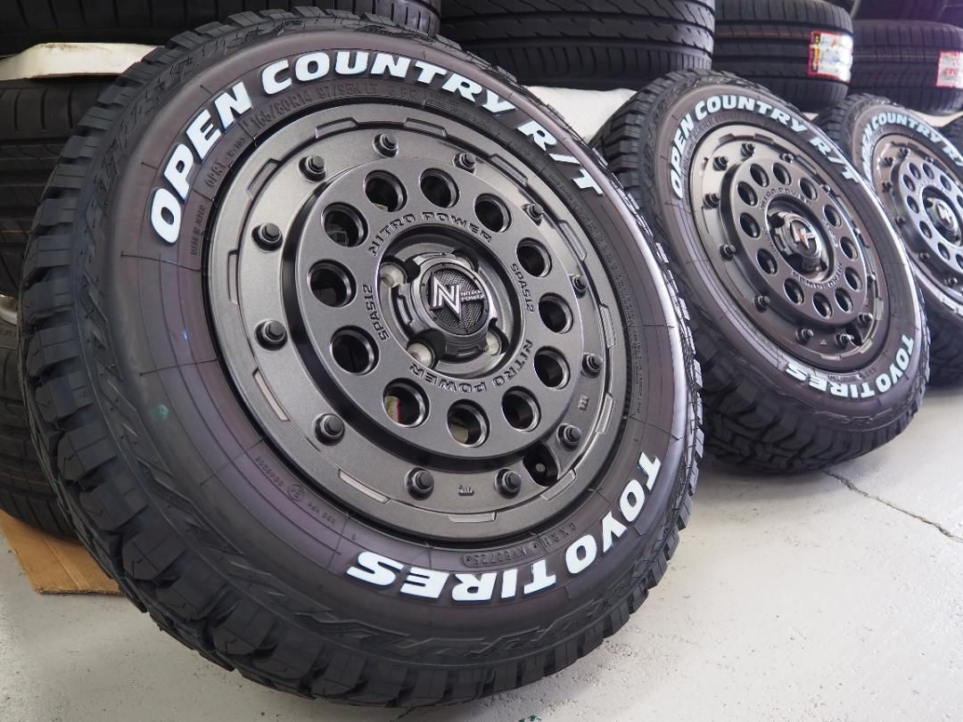 ゴツゴツ系 要リフトアップ H12 ショットガン トーヨー オープンカントリー R|T 軽トラ 軽バン ハスラー 14インチ