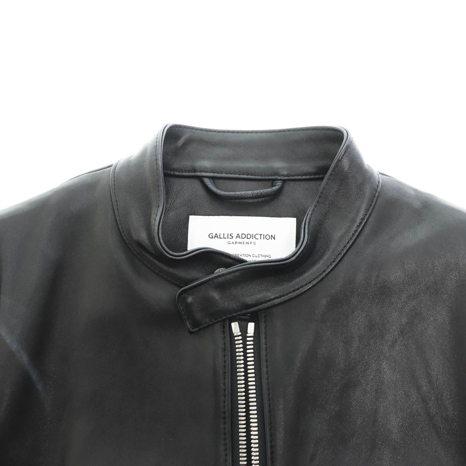 ガリスアディクション GALLIS ADDICTION サイドジップ ラムレザー
