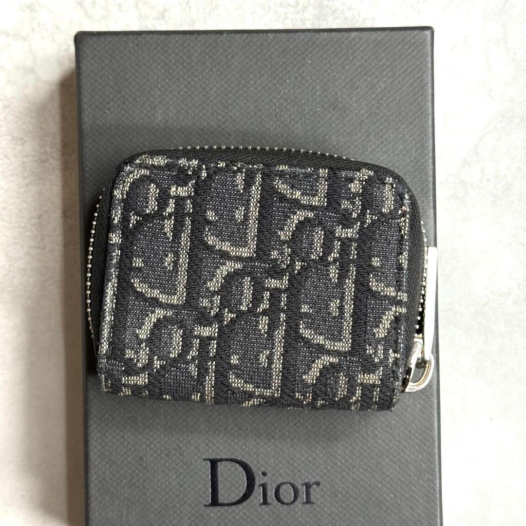 Dior モノグラム コインケース本物 6万取引突破☆UPS速達便利用!【DIOR☆ディオール】コインケース