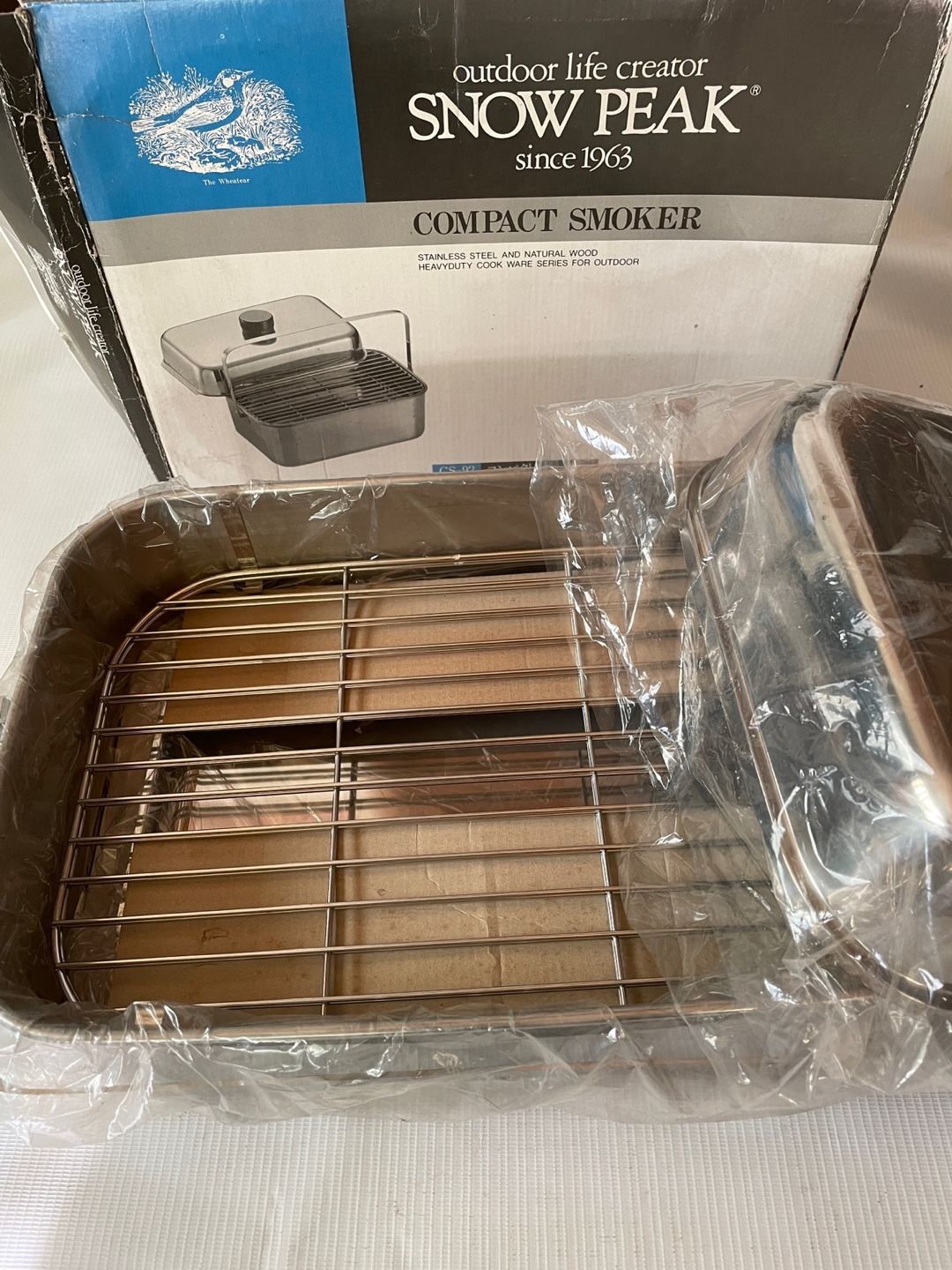 希少！大人気！ SNOW PEAK COMPACT SMOKER スノーピーク CS-92