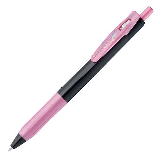 (まとめ）#ゼブラ 水性ボールペン サラサクリップ0.5 デコシャイン Sピンク シャイニーピンク JJ15-SP 【×100セット】