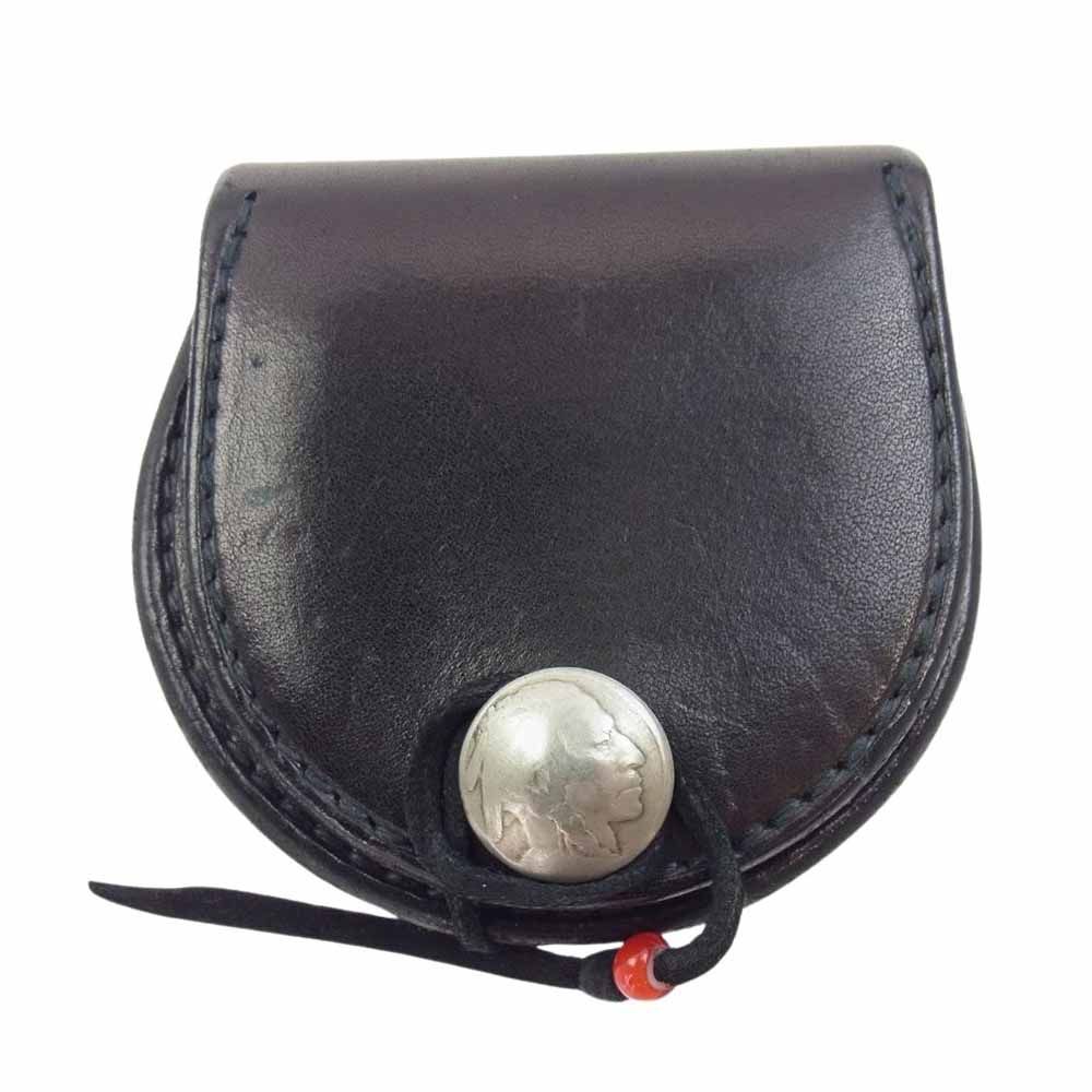 goro's 角型小銭入れ ゴローズ 財布（GOROS 角型小銭入れ 赤茶