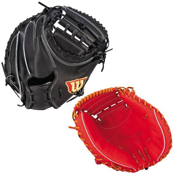 ウイルソン Wilson 野球 硬式 キャッチャーミット 捕手用 右投げ Wilson Staff CM33型 WBW101706 WBW101707 キャッチャーグラブ