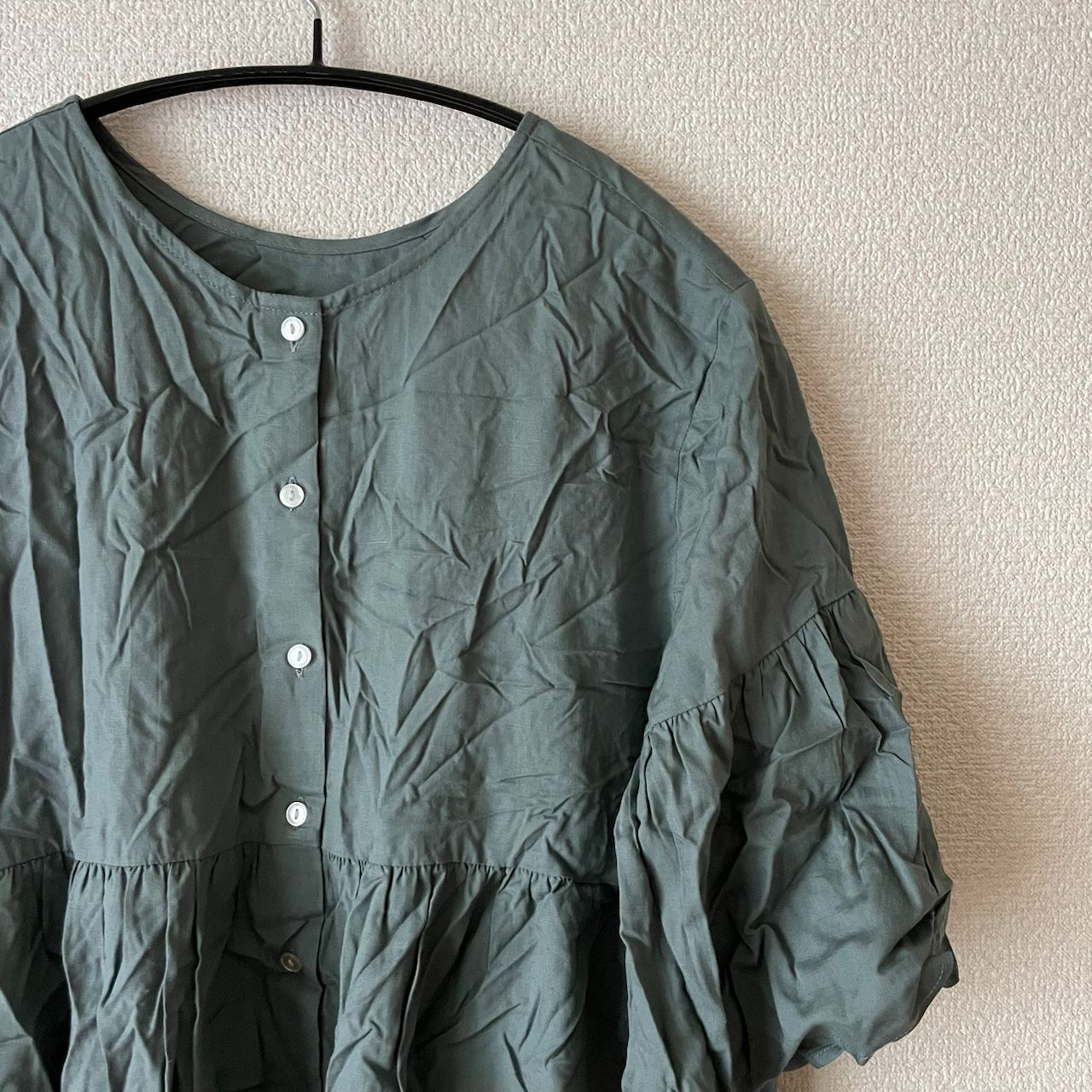 素材麻【ito fukuoka】French linen 3way tops - Tシャツ/カットソー ...