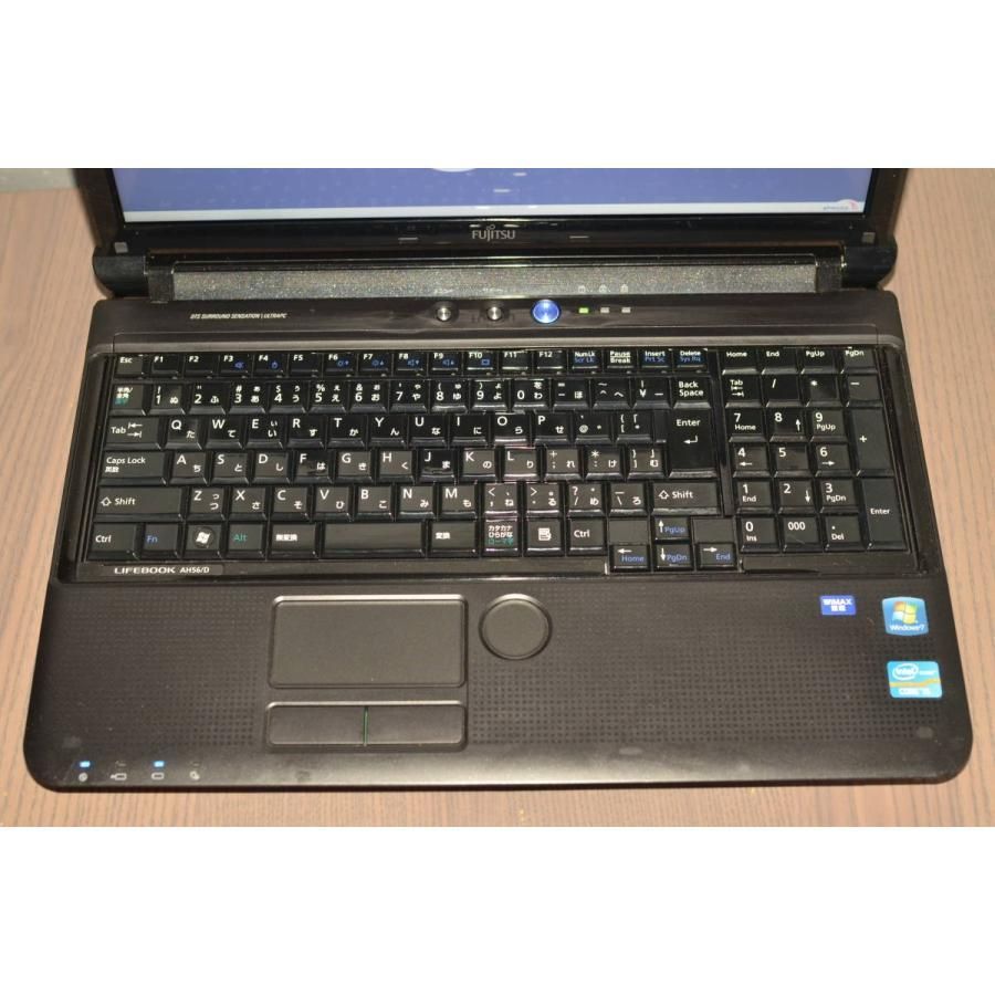 中古良品ノートパソコン 富士通 LIFEBOOK AH56/D Windows11+office