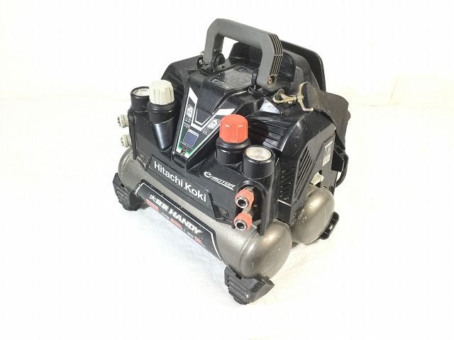 ☆中古品☆HITACHI 日立工機 常圧/高圧 エアコンプレッサー EC1245H2 エアーコンプレッサー エア工具 エアツール 94026