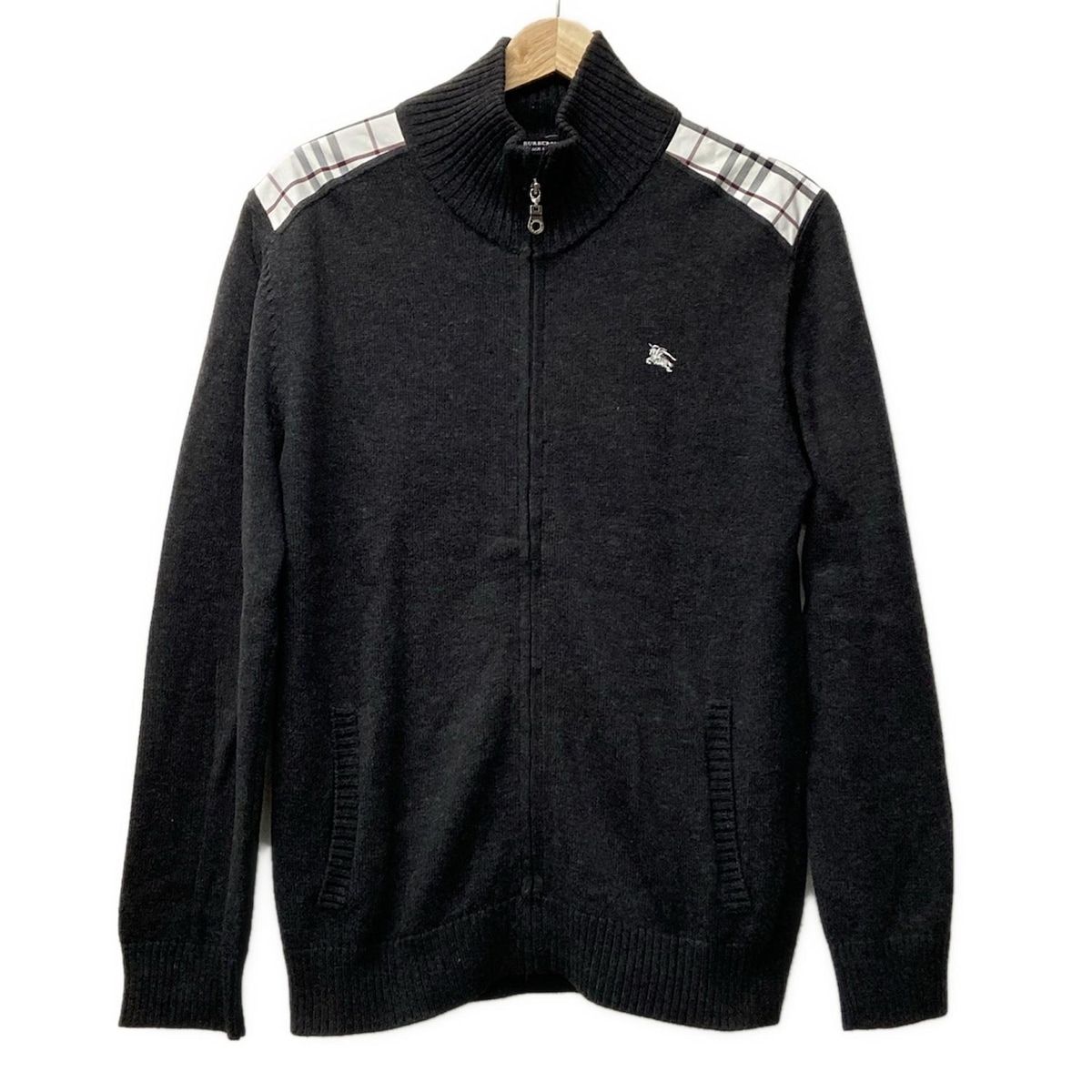 BURBERRY BLACK LABEL ブルゾン ウール 中綿入り サイズ3 楽天市場】バーバリーブラックレーベル ブルゾン（メンズ