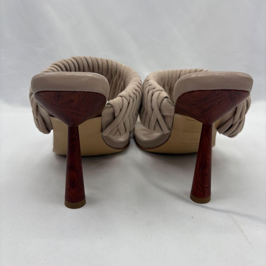 代引OK！ GIABORGHINI ジアボルギーニ ミュール サンダル レザー ROSIE 上品