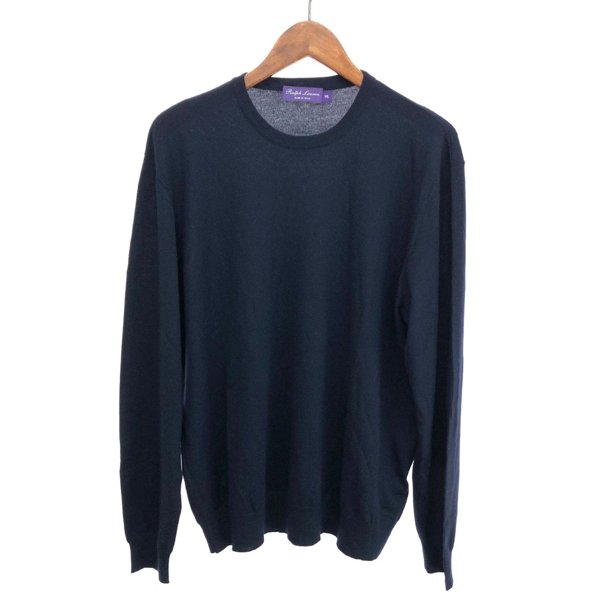 Ralph Lauren Purple Label カシミヤニット タートル L 良好 PURPLE