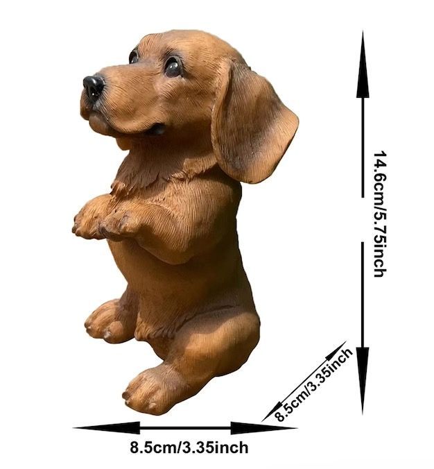 アクリル画 ミニチュアダックス  犬 動物 中編】犬の写真から写真のように描く「ミニュチュアダックス
