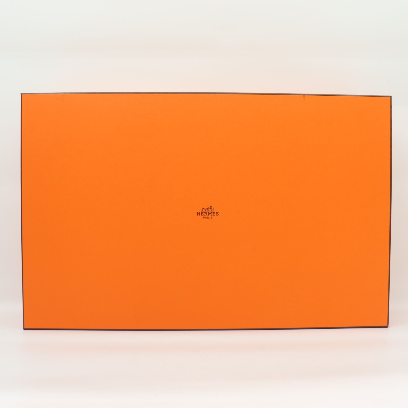 IT6CMLPE5MTS HERMES エルメス ケリー20 無秩序 1559□ 空箱 ネイビーボックス インテリア オレンジ BOX 空き箱 入れ物