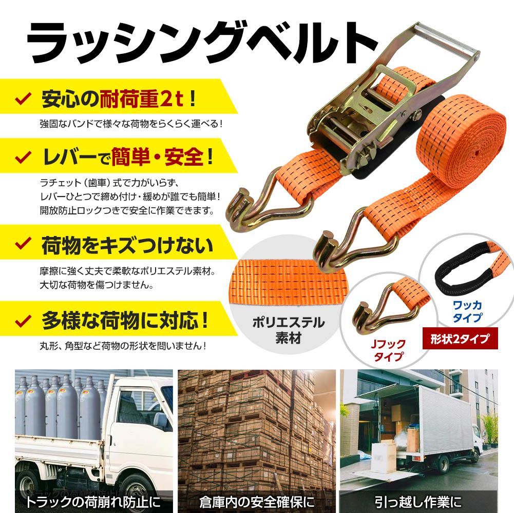 ラチェットベルト ラチェット式