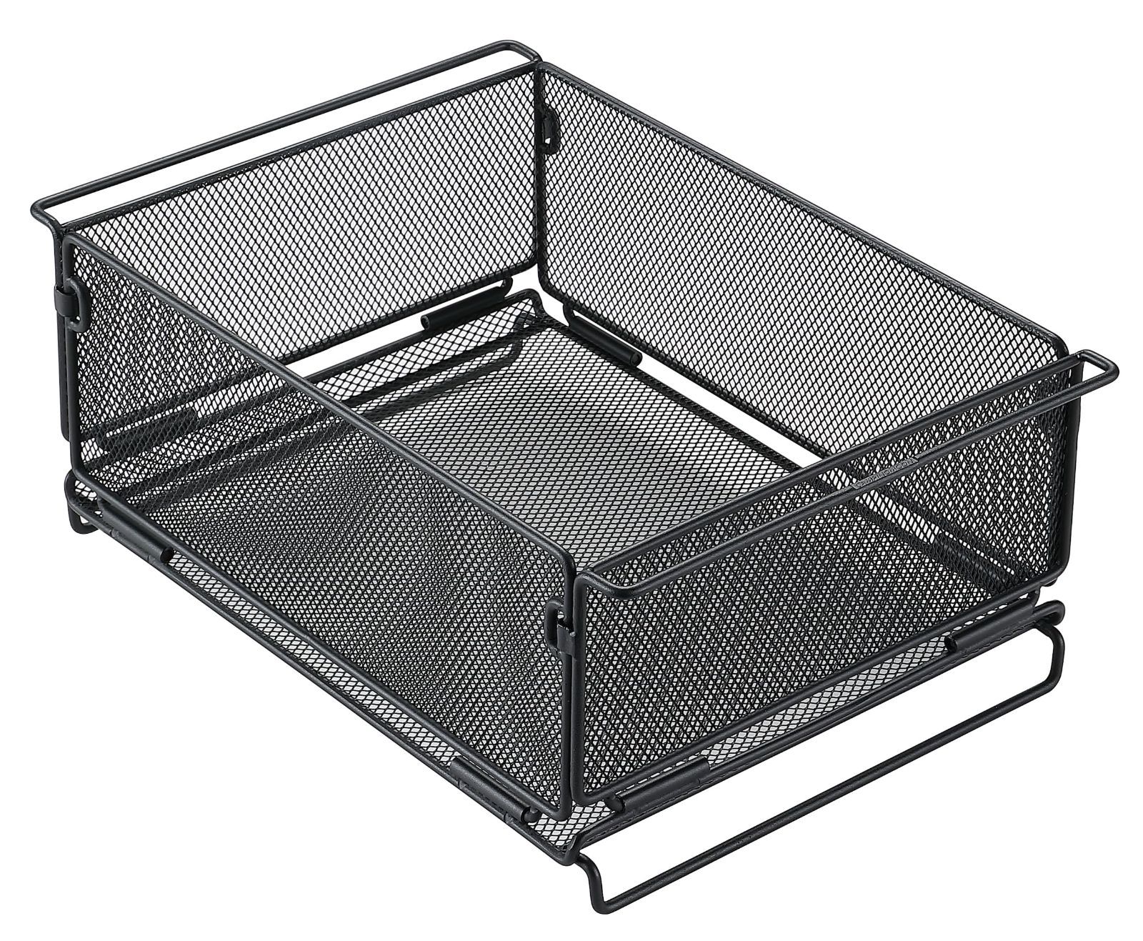 キャンピングムーン CAMPING MOON ブリッジテーブル IGT用 メッシュボックス IGTトレー 収納ボックス エキスパンドメタル CK-24BK