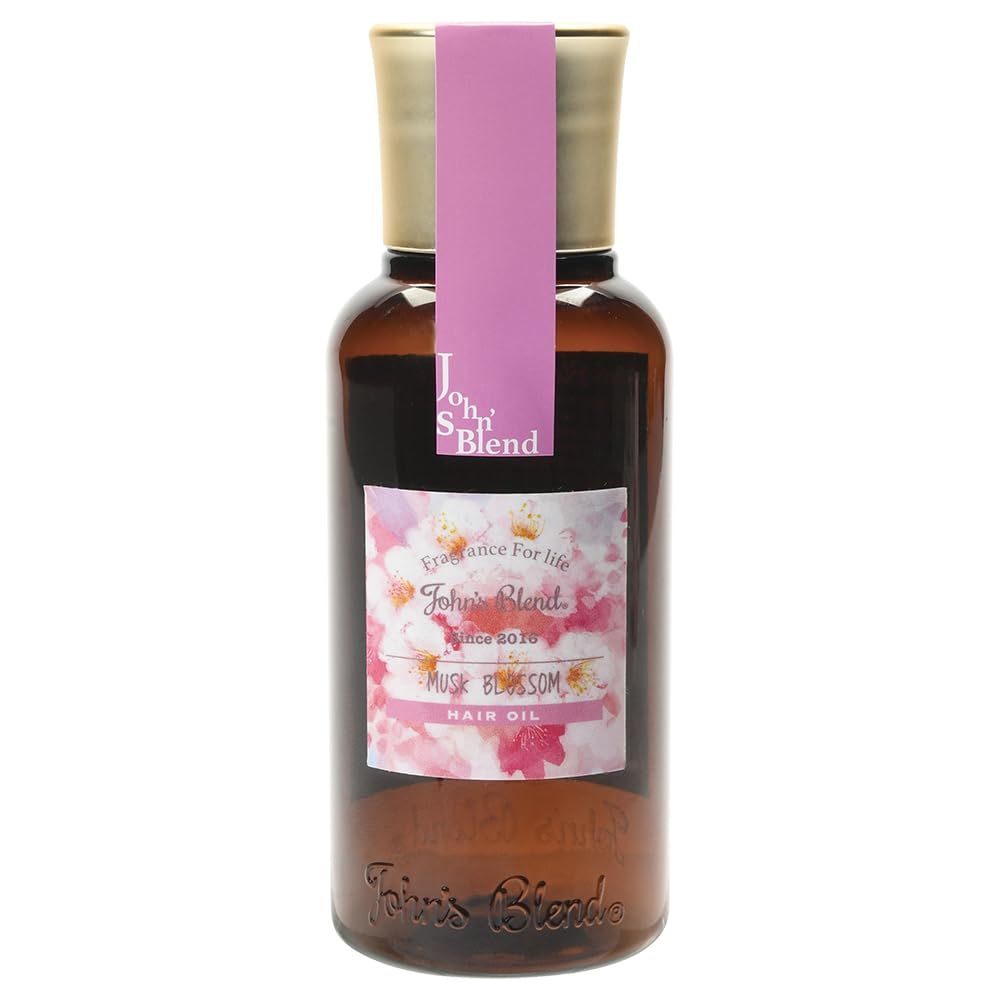 [2024年春限定] ジョンズブレンド ヘアオイル 洗い流さない トリートメント 桜 ムスクブロッサム 80ml OA-JOS-61-1