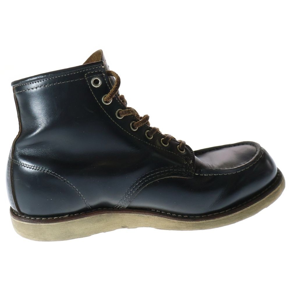 ストリートスタイル RED WING レッド ウイング 9874 IRISH SETTER アイリッシュセッター 犬タグ モック レザーブーツ ブラック