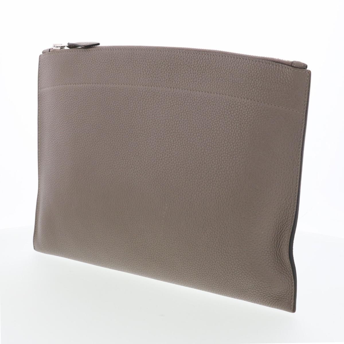 HERMES エルメス ポシェット バザール MM バッグ セカンドバッグ ポーチ クラッチ Beige B