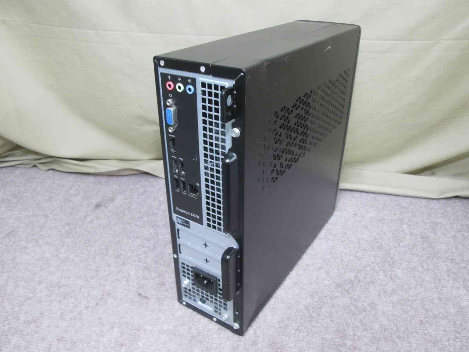 DELL Inspiron 3470【SSD搭載】 Core i3 8100 12GBメモリ