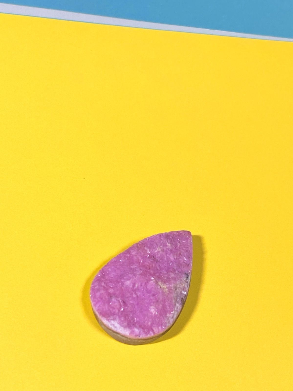 可愛い！ピンクコバルトカルサイト　ドロップ　ルース　天然石 可愛い！ピンクコバルトカルサイト ドロップ ルース 天然石